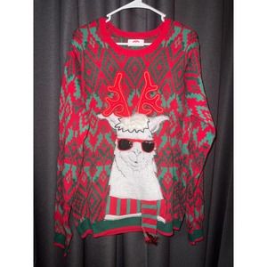 Ugly Christmas Sweater Xmas Size Large